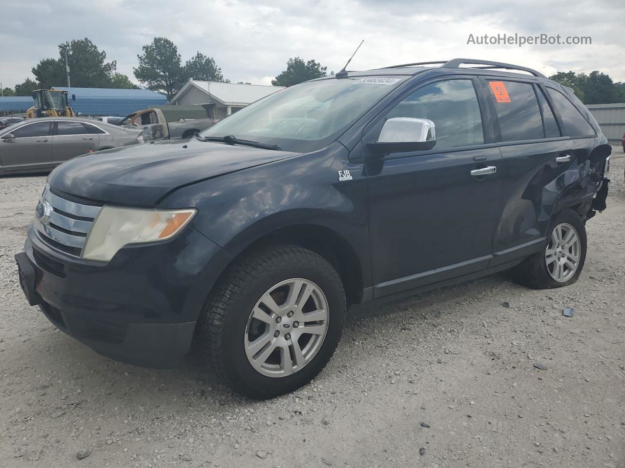 2008 Ford Edge Se Синий vin: 2FMDK36C68BA67898