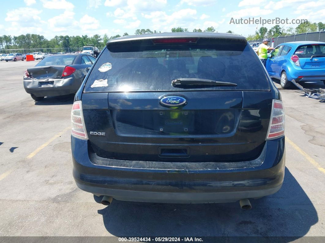 2008 Ford Edge Se Black vin: 2FMDK36C78BA02560