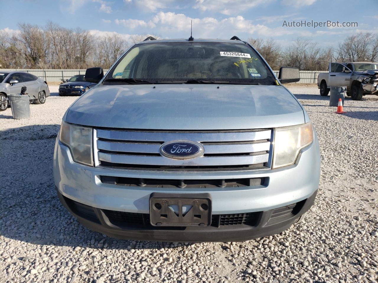 2008 Ford Edge Se Blue vin: 2FMDK36C78BA44842