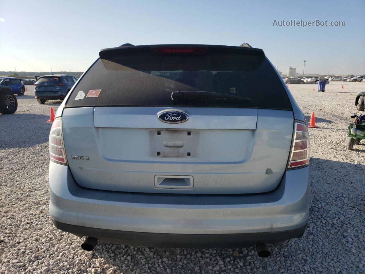 2008 Ford Edge Se Синий vin: 2FMDK36C78BA44842