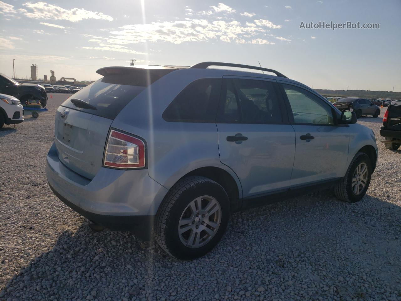 2008 Ford Edge Se Blue vin: 2FMDK36C78BA44842