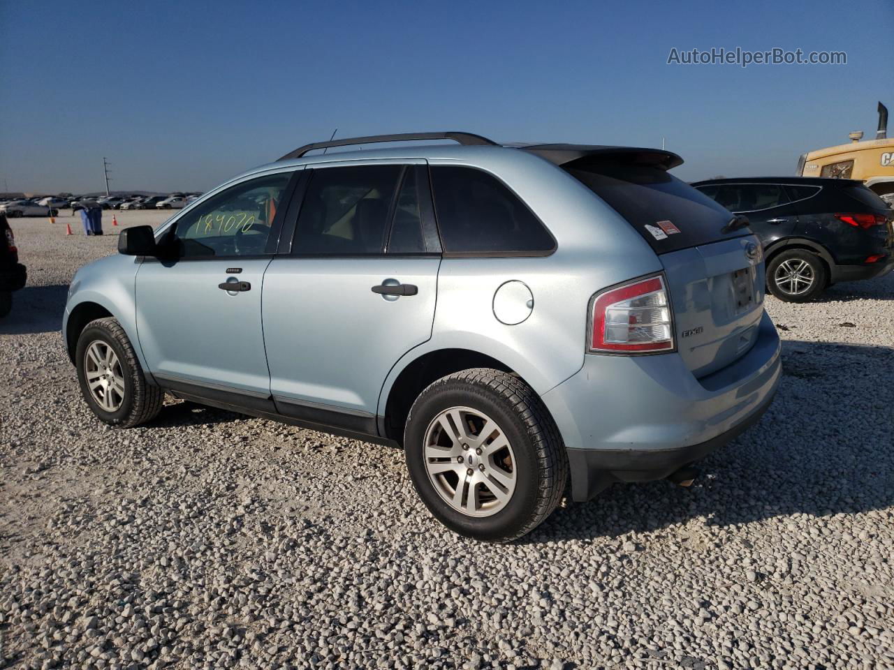 2008 Ford Edge Se Blue vin: 2FMDK36C78BA44842