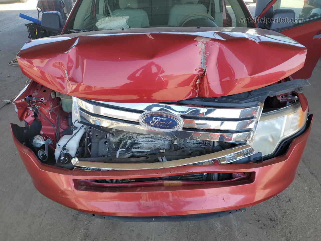 2008 Ford Edge Se Maroon vin: 2FMDK36C78BA53461