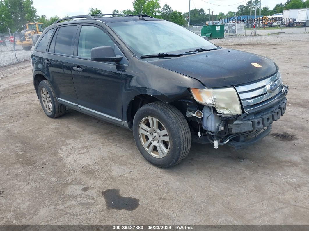 2008 Ford Edge Se Black vin: 2FMDK36C88BA04642