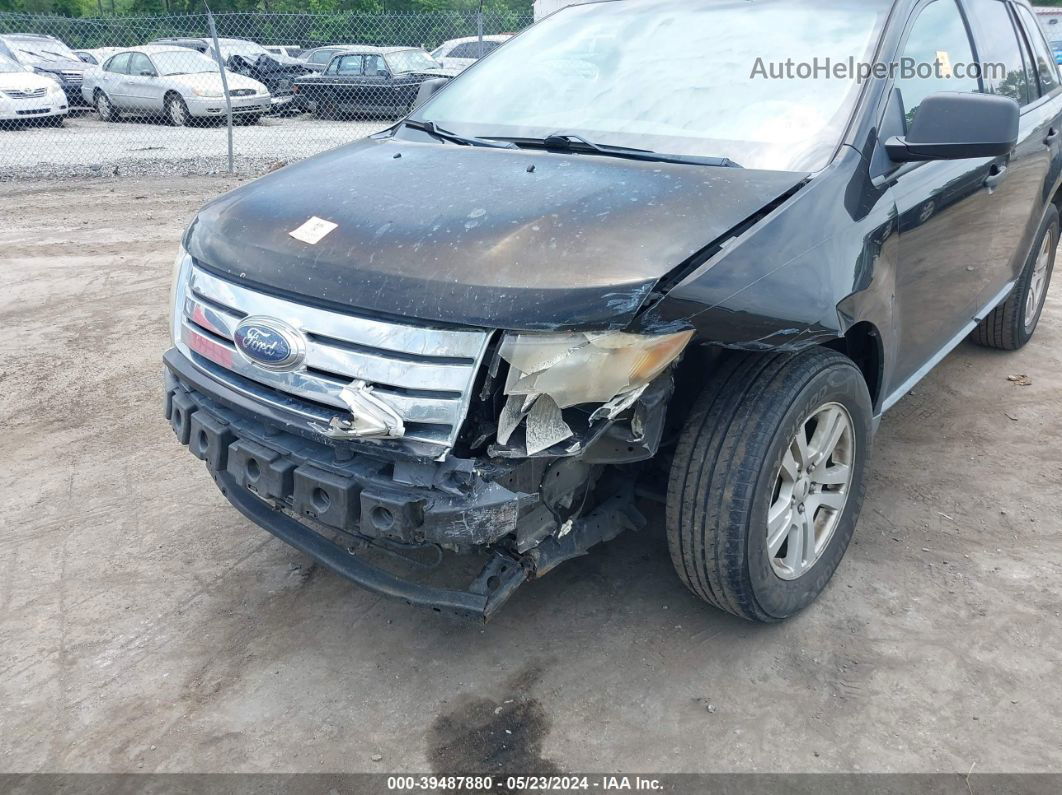 2008 Ford Edge Se Черный vin: 2FMDK36C88BA04642