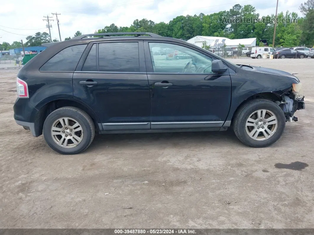 2008 Ford Edge Se Черный vin: 2FMDK36C88BA04642