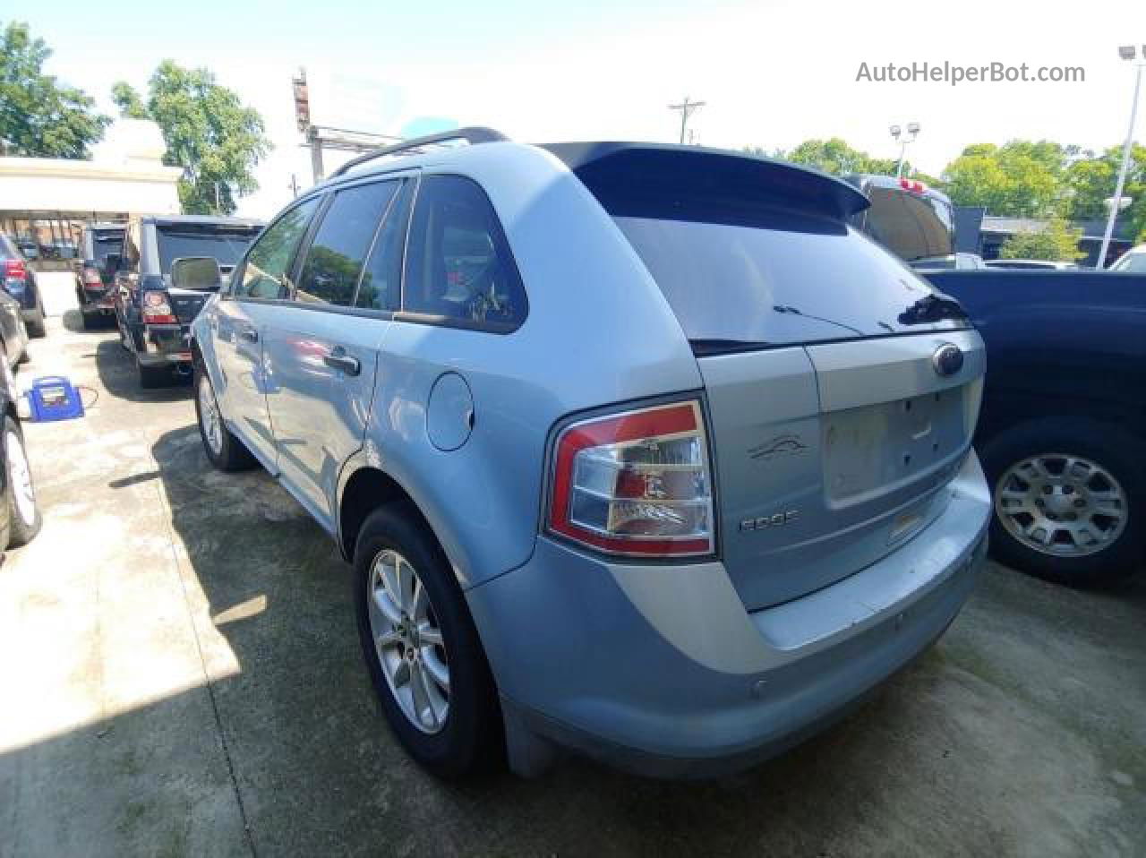 2008 Ford Edge Se Blue vin: 2FMDK36C88BA49158