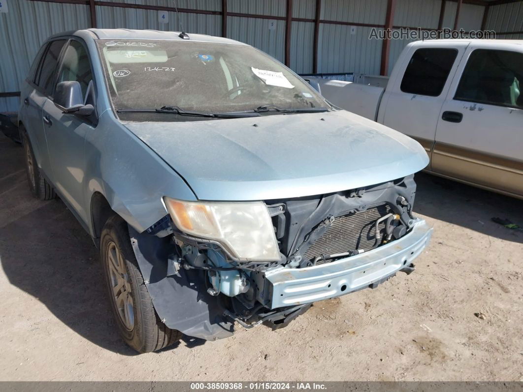 2008 Ford Edge Se Light Blue vin: 2FMDK36C88BA68308