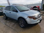 2008 Ford Edge Se Blue vin: 2FMDK36C98BA64655