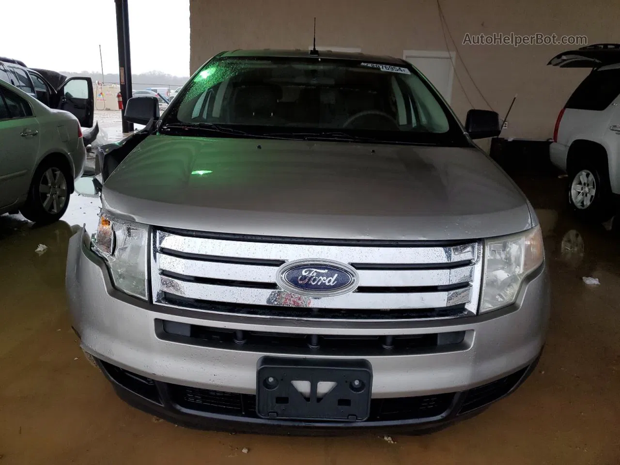 2008 Ford Edge Se Silver vin: 2FMDK36C98BB42738