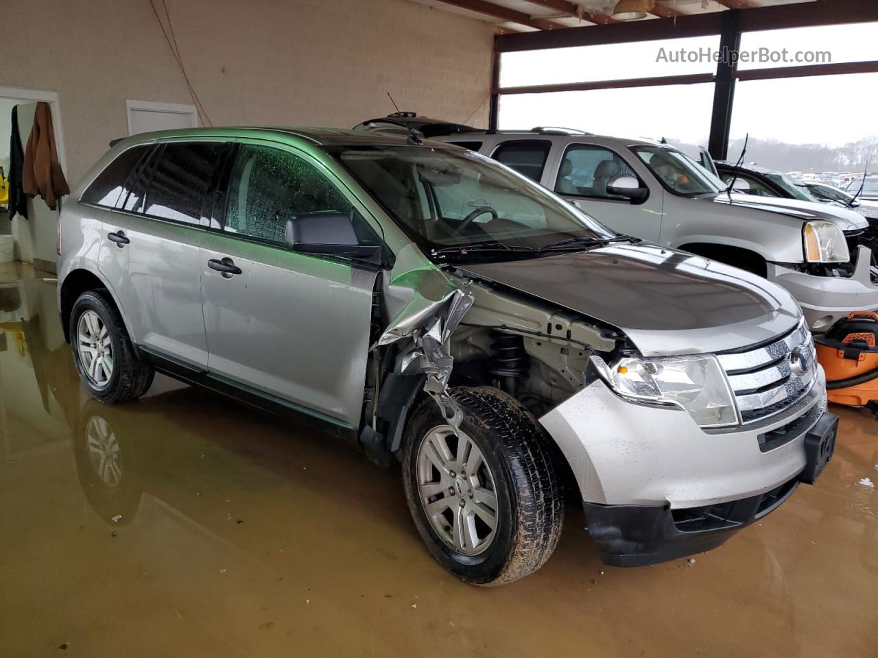 2008 Ford Edge Se Silver vin: 2FMDK36C98BB42738