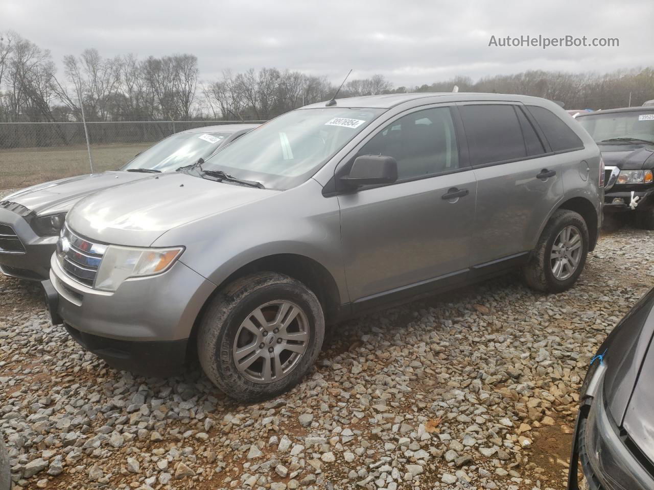 2008 Ford Edge Se Silver vin: 2FMDK36C98BB42738