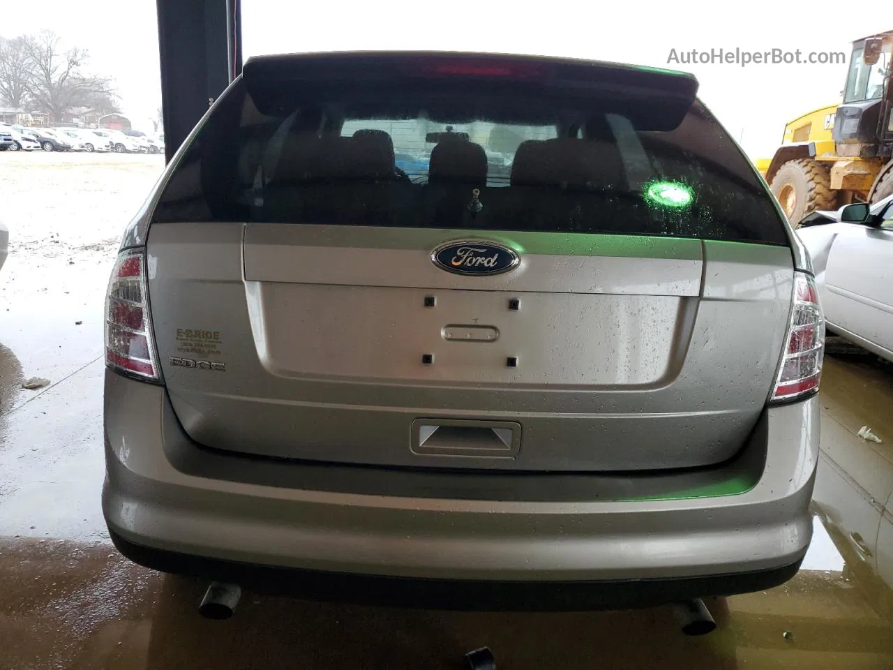 2008 Ford Edge Se Silver vin: 2FMDK36C98BB42738