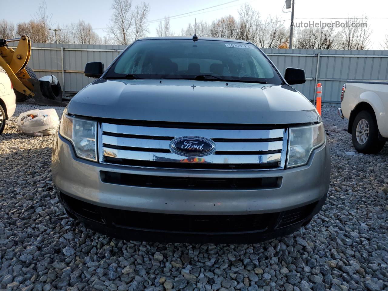 2008 Ford Edge Se Серебряный vin: 2FMDK36CX8BA29090