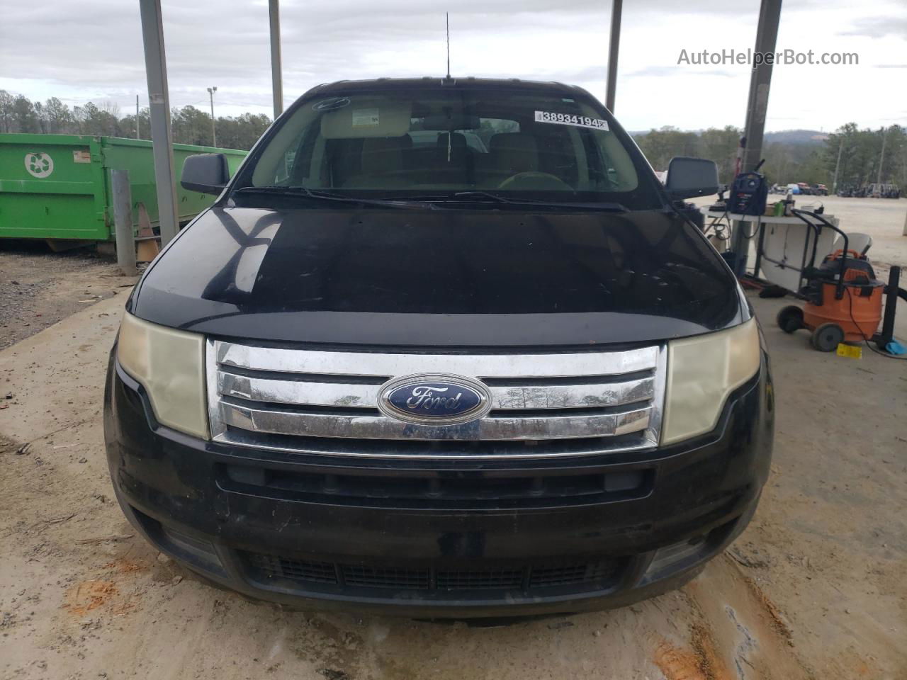 2008 Ford Edge Se Черный vin: 2FMDK36CX8BA58637