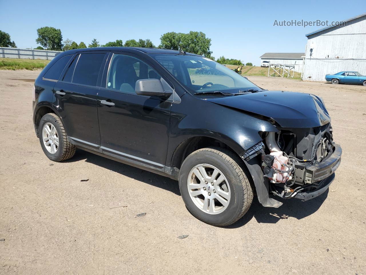 2008 Ford Edge Se Black vin: 2FMDK36CX8BA82758