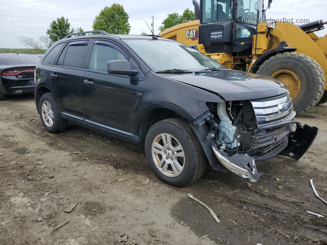 2008 Ford Edge Se Black vin: 2FMDK36CX8BA83442