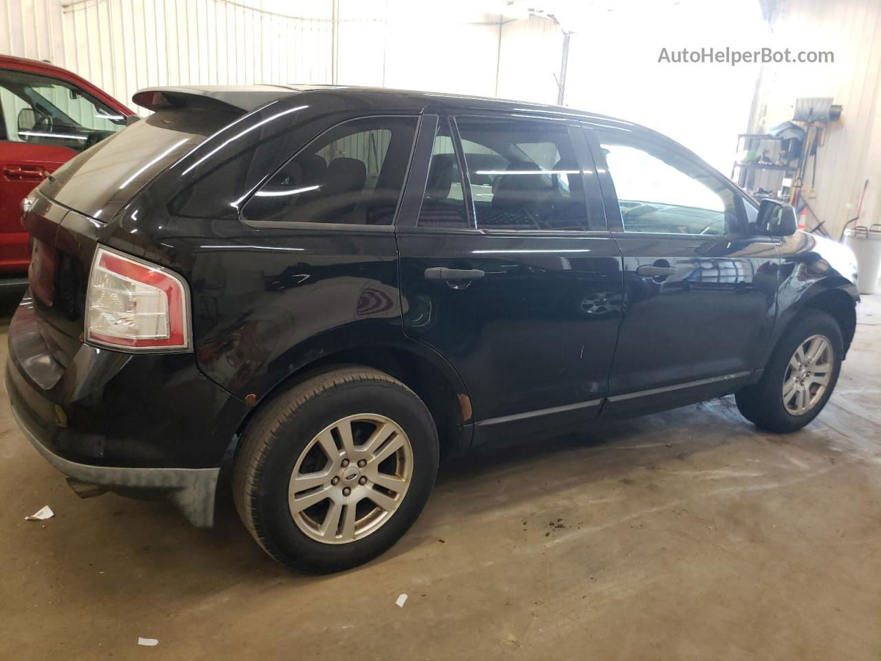 2008 Ford Edge Se Black vin: 2FMDK36CX8BA92240