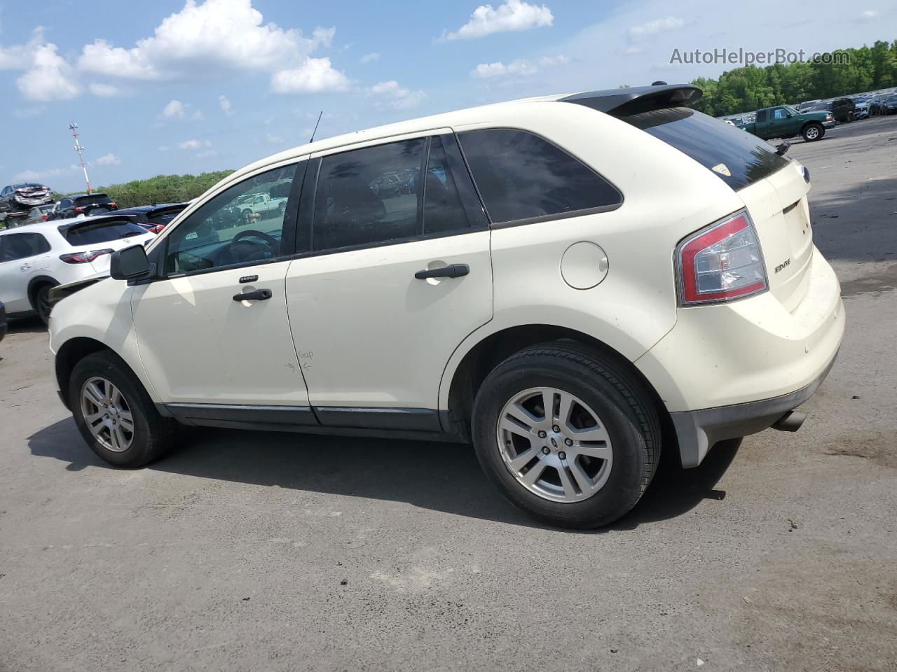 2008 Ford Edge Se Beige vin: 2FMDK36CX8BB40643