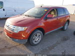 2008 Ford Edge Sel Orange vin: 2FMDK38C08BA12165