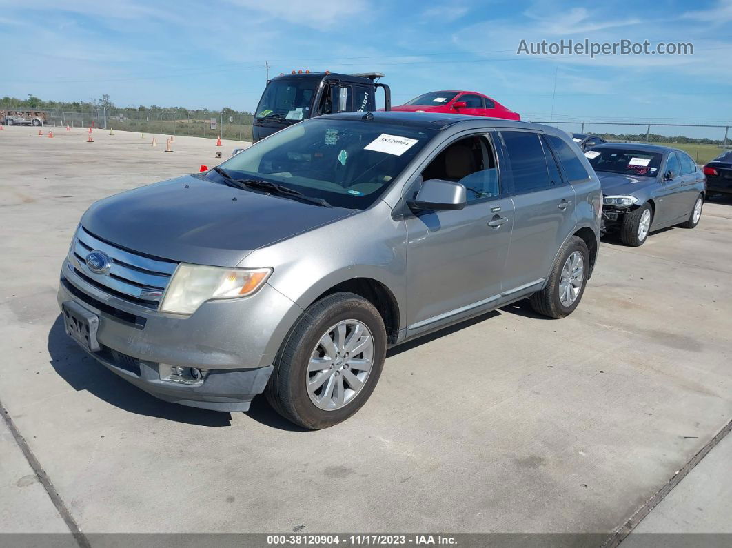 2008 Ford Edge Sel Silver vin: 2FMDK38C08BA36367