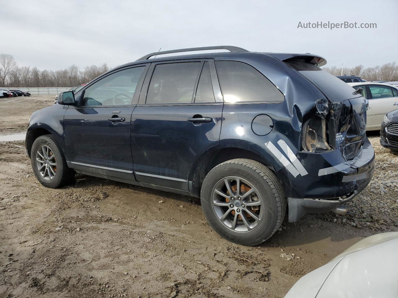 2008 Ford Edge Sel Синий vin: 2FMDK38C08BB41135