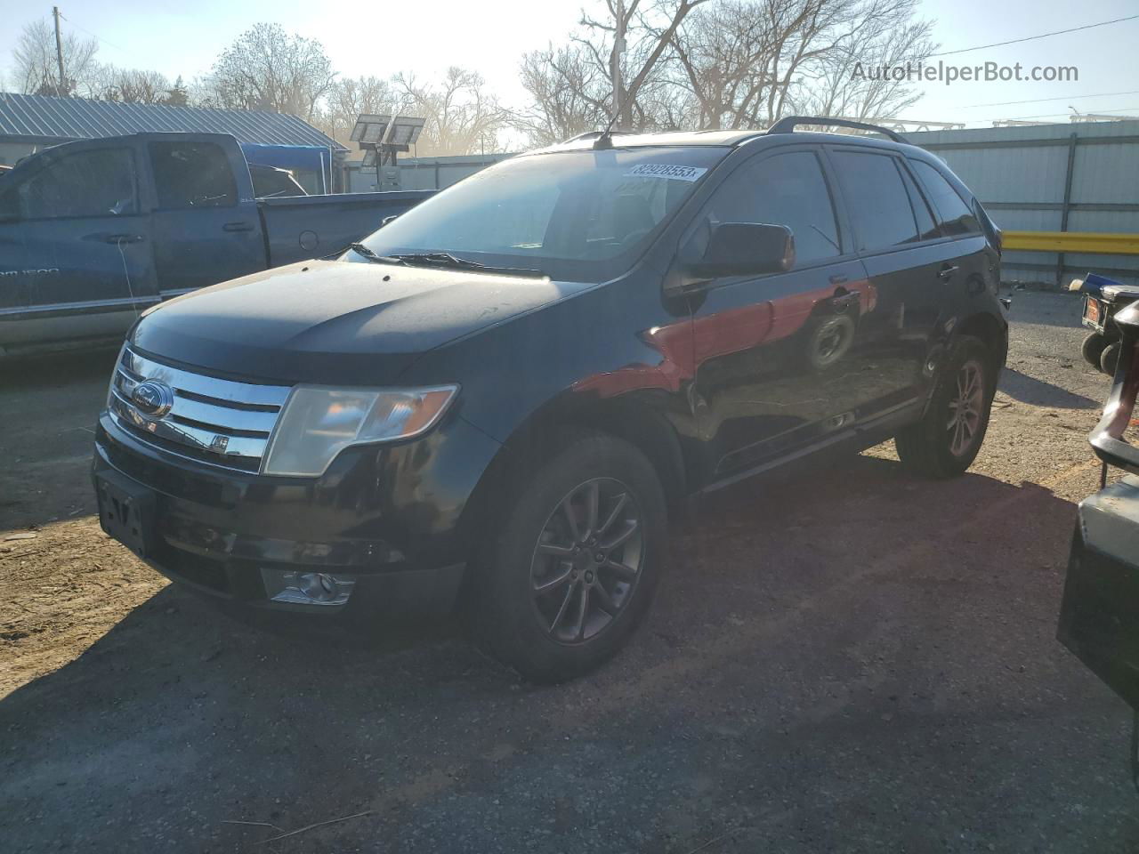 2008 Ford Edge Sel Blue vin: 2FMDK38C08BB41135