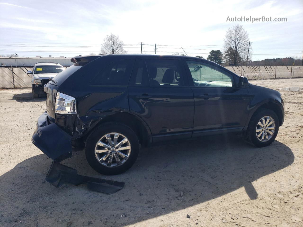 2008 Ford Edge Sel Blue vin: 2FMDK38C18BA10537