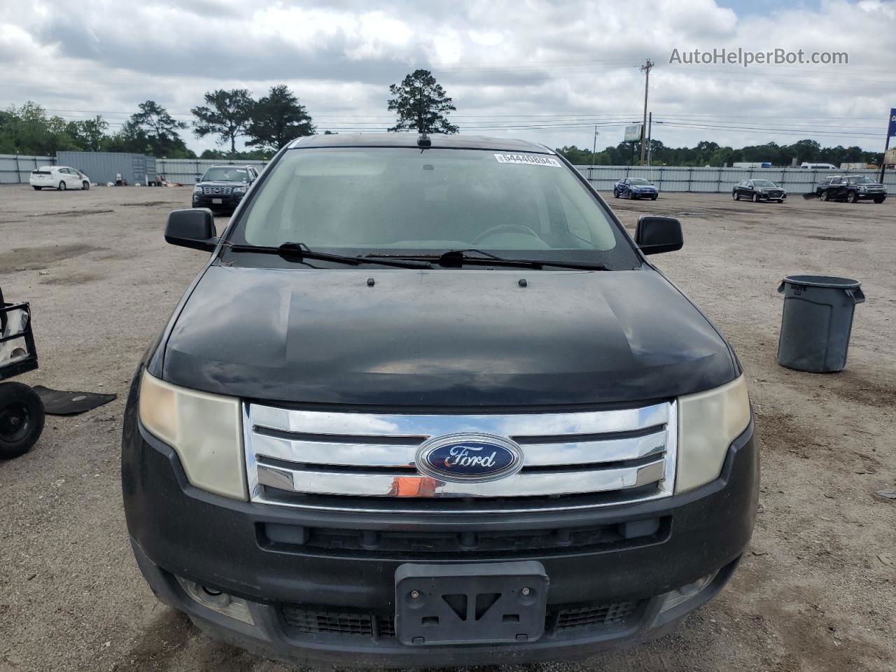 2008 Ford Edge Sel Black vin: 2FMDK38C18BA51959