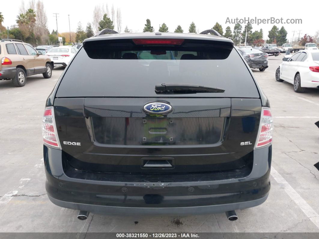 2008 Ford Edge Sel Черный vin: 2FMDK38C28BA11874