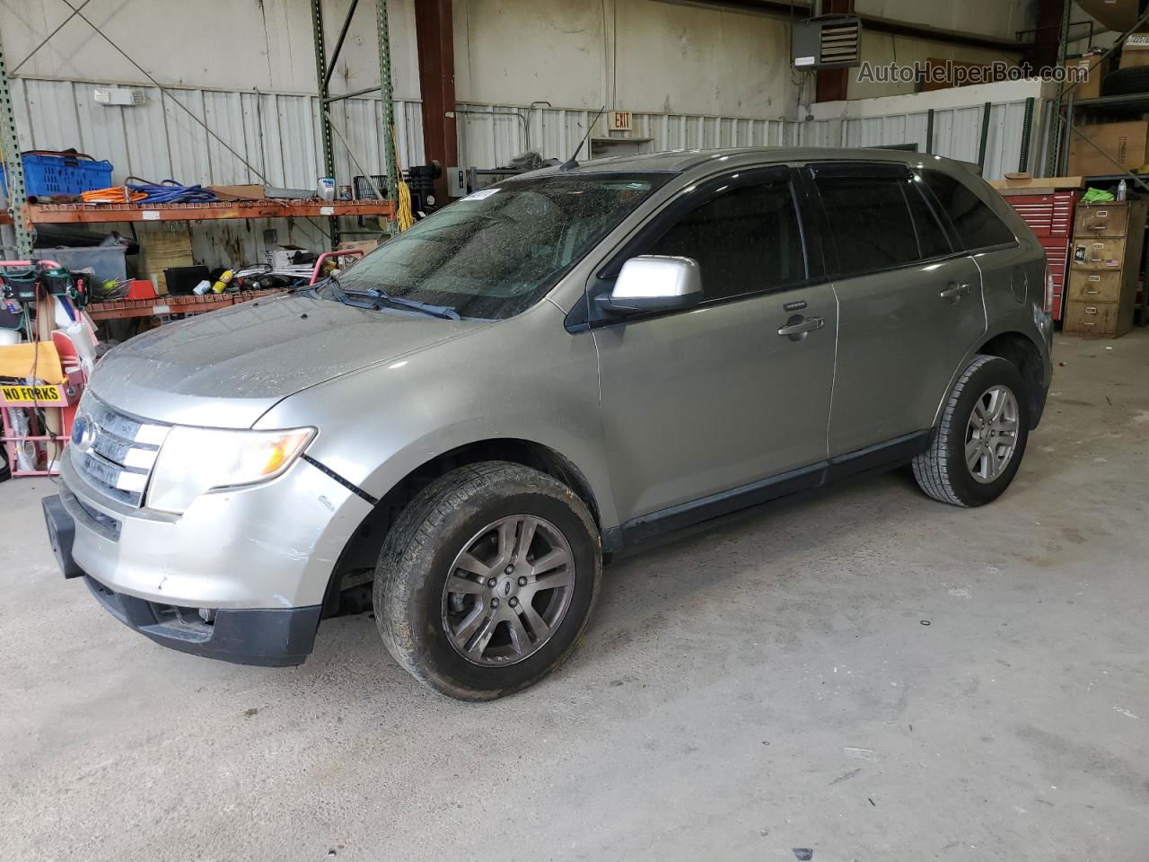 2008 Ford Edge Sel Желто-коричневый vin: 2FMDK38C28BB05205