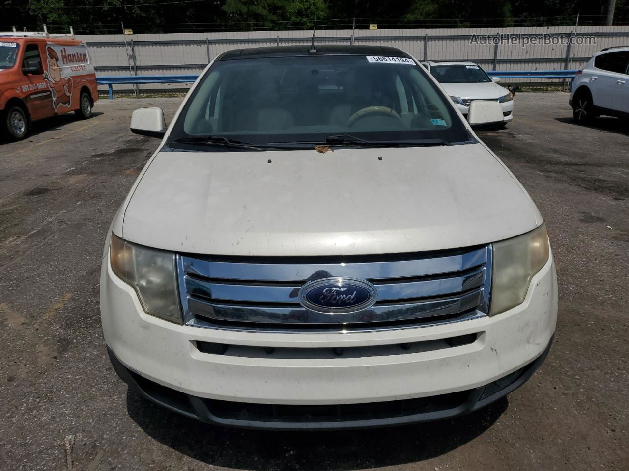 2008 Ford Edge Sel Белый vin: 2FMDK38C28BB47244