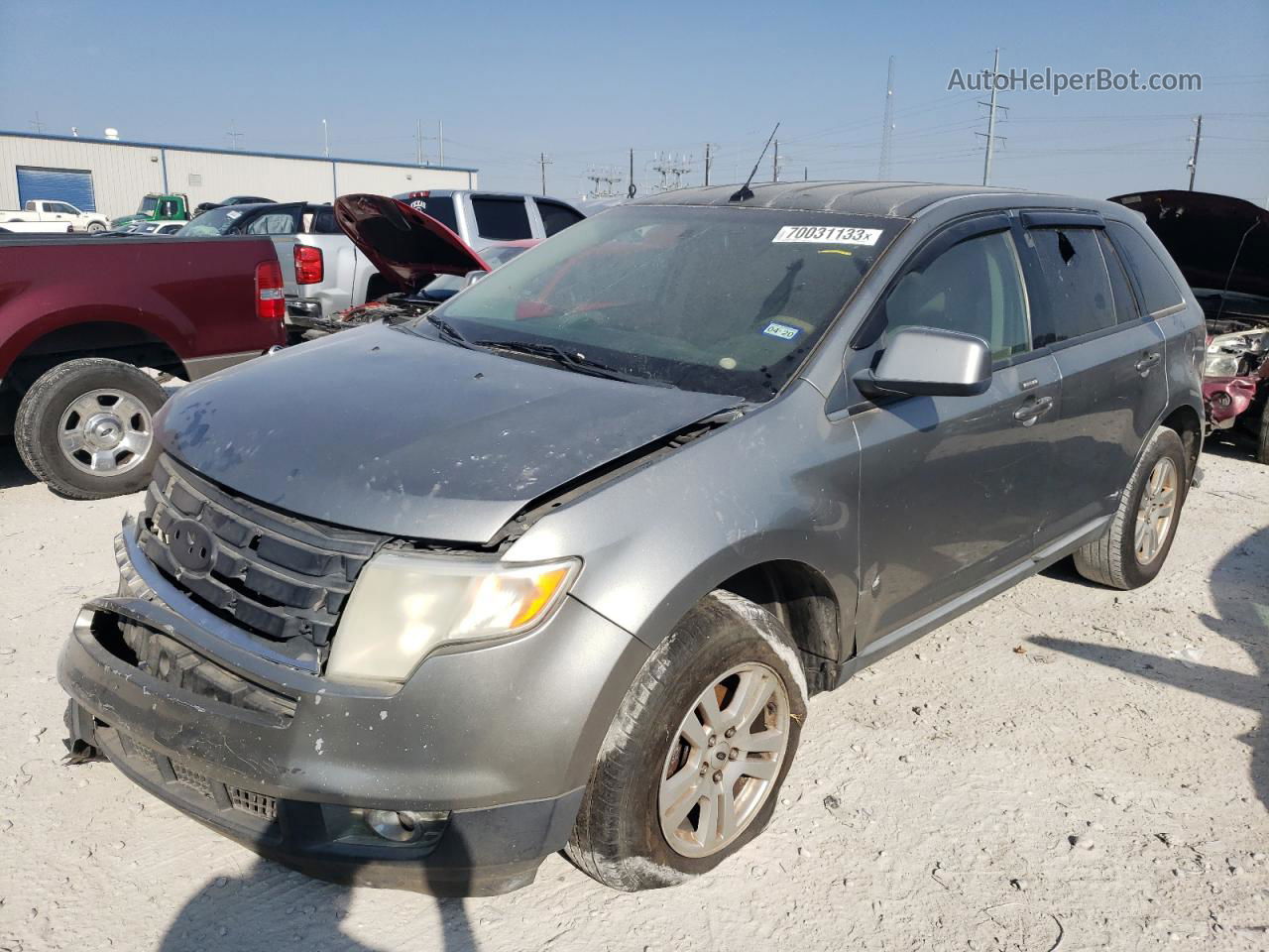 2008 Ford Edge Sel Silver vin: 2FMDK38C38BA51350