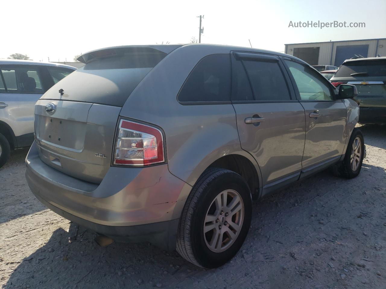 2008 Ford Edge Sel Silver vin: 2FMDK38C38BA51350