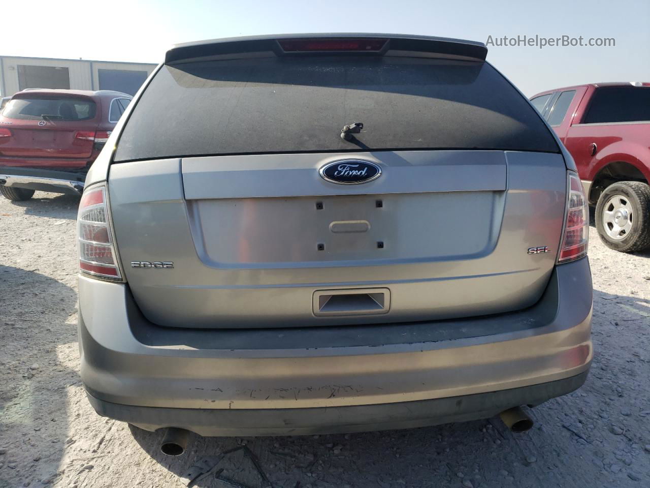 2008 Ford Edge Sel Серебряный vin: 2FMDK38C38BA51350