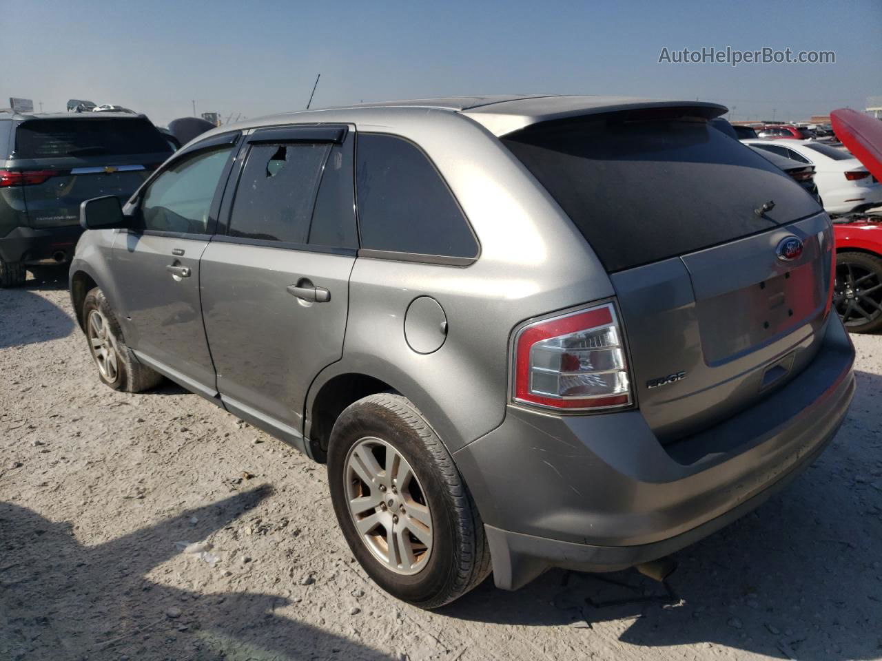 2008 Ford Edge Sel Silver vin: 2FMDK38C38BA51350