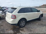 2008 Ford Edge Sel Cream vin: 2FMDK38C38BA62946