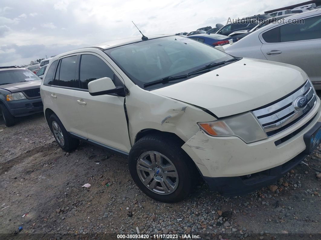 2008 Ford Edge Sel Cream vin: 2FMDK38C38BA62946