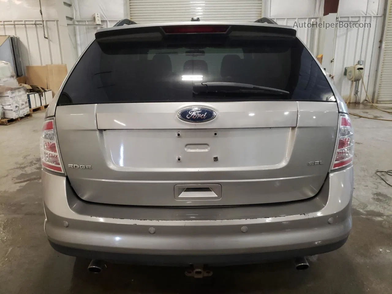 2008 Ford Edge Sel Tan vin: 2FMDK38C38BA82923