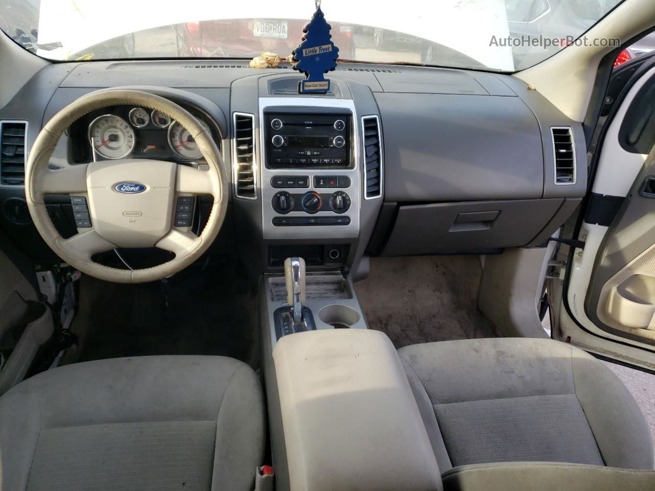 2008 Ford Edge Sel White vin: 2FMDK38C38BB41467