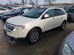 2008 Ford Edge Sel White vin: 2FMDK38C38BB41467