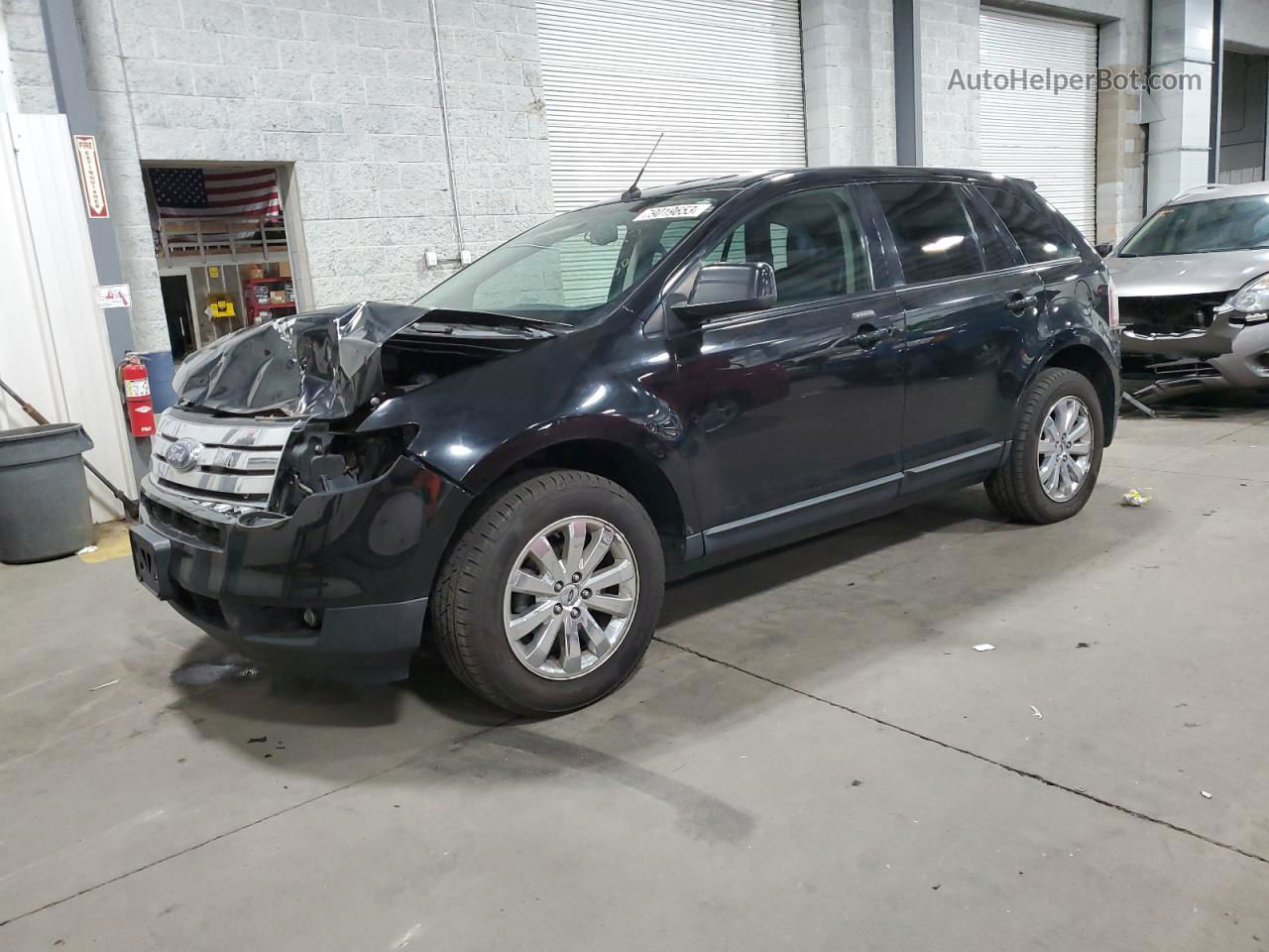 2008 Ford Edge Sel Black vin: 2FMDK38C48BA63068