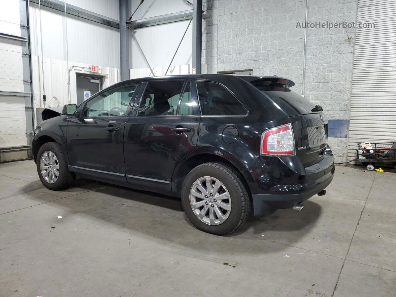 2008 Ford Edge Sel Black vin: 2FMDK38C48BA63068