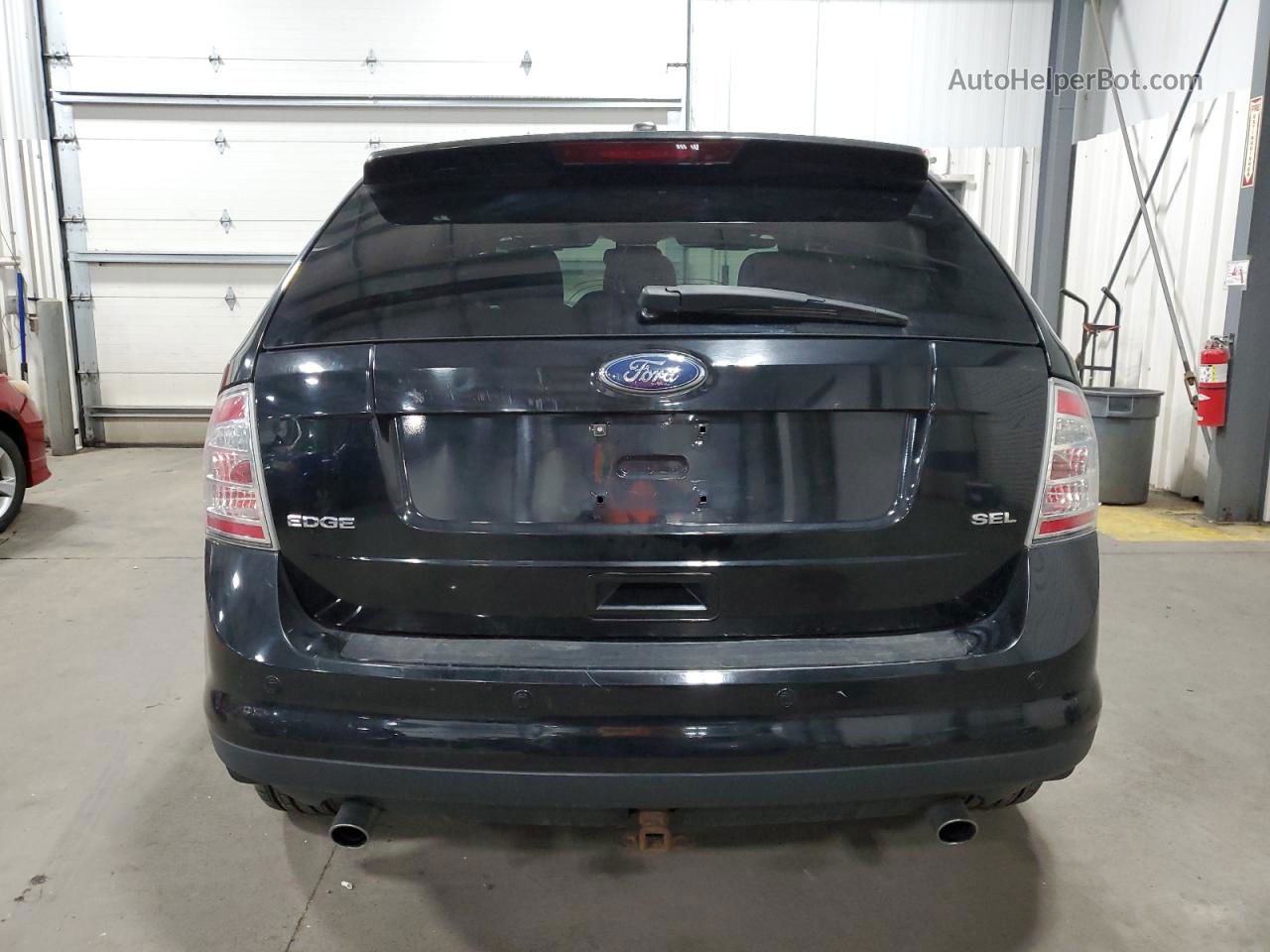 2008 Ford Edge Sel Черный vin: 2FMDK38C48BA63068