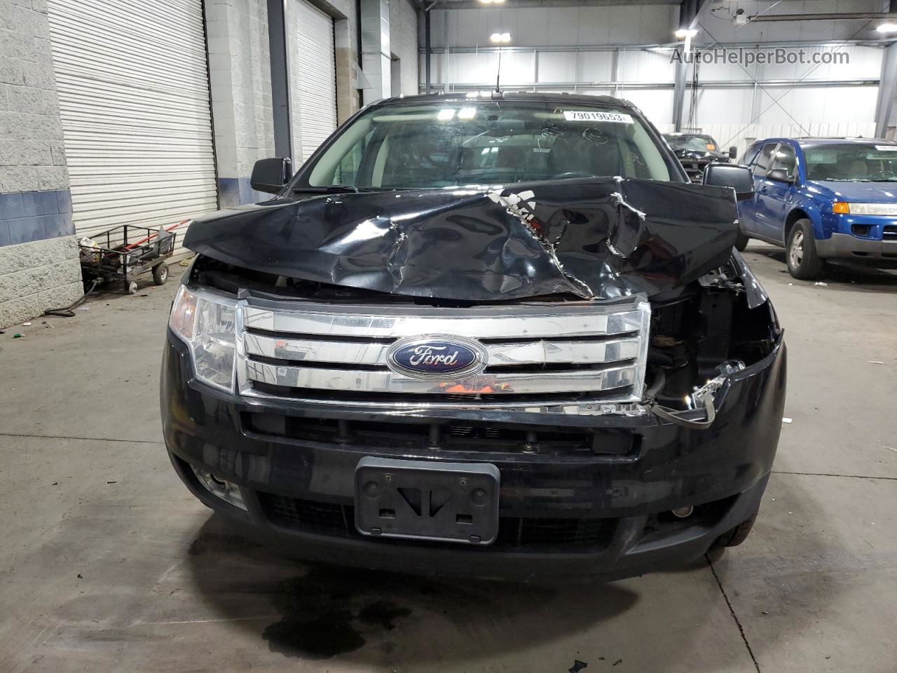 2008 Ford Edge Sel Black vin: 2FMDK38C48BA63068