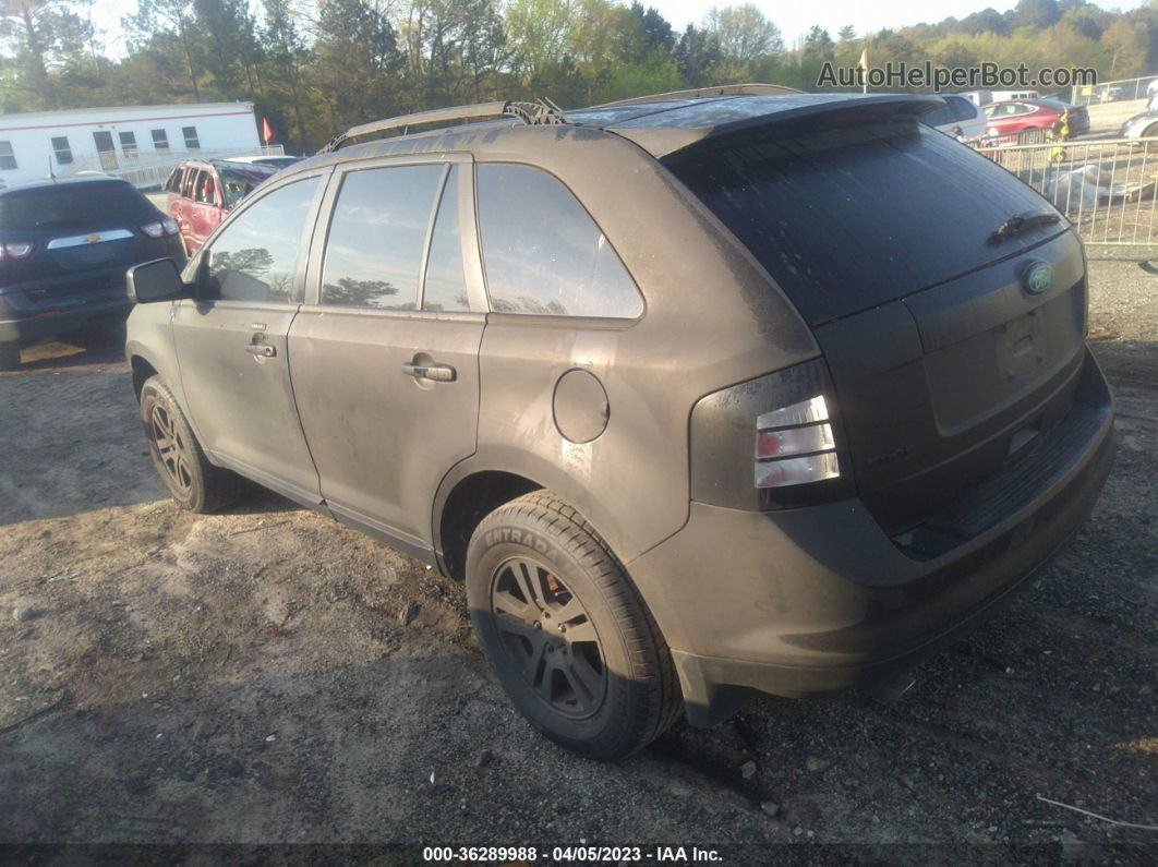 2008 Ford Edge Sel Gray vin: 2FMDK38C48BA65208