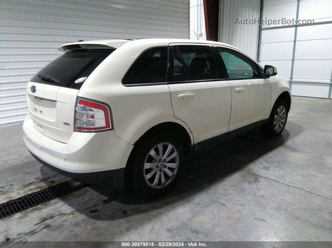 2008 Ford Edge Sel White vin: 2FMDK38C48BA93834