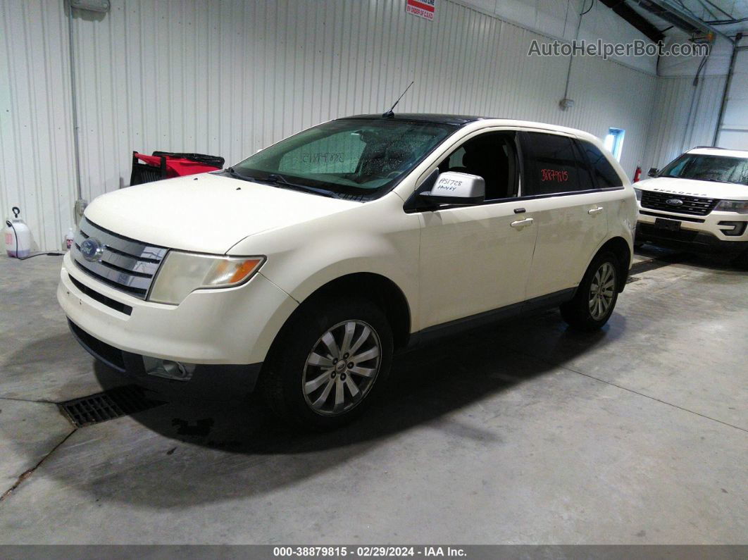 2008 Ford Edge Sel White vin: 2FMDK38C48BA93834