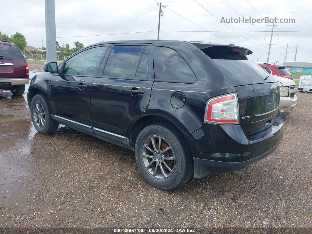 2008 Ford Edge Sel Черный vin: 2FMDK38C48BB09546