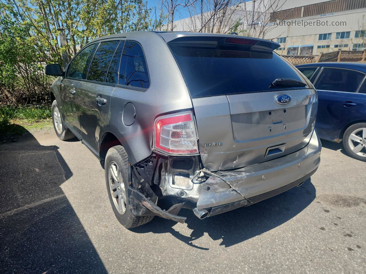 2008 Ford Edge Sel Gray vin: 2FMDK38C48BB43521